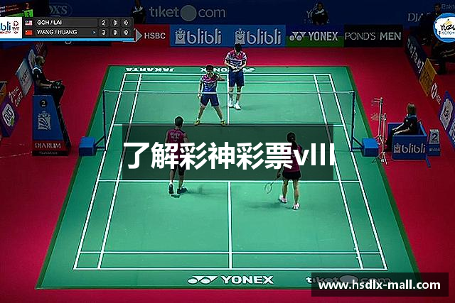 了解彩神彩票vIII